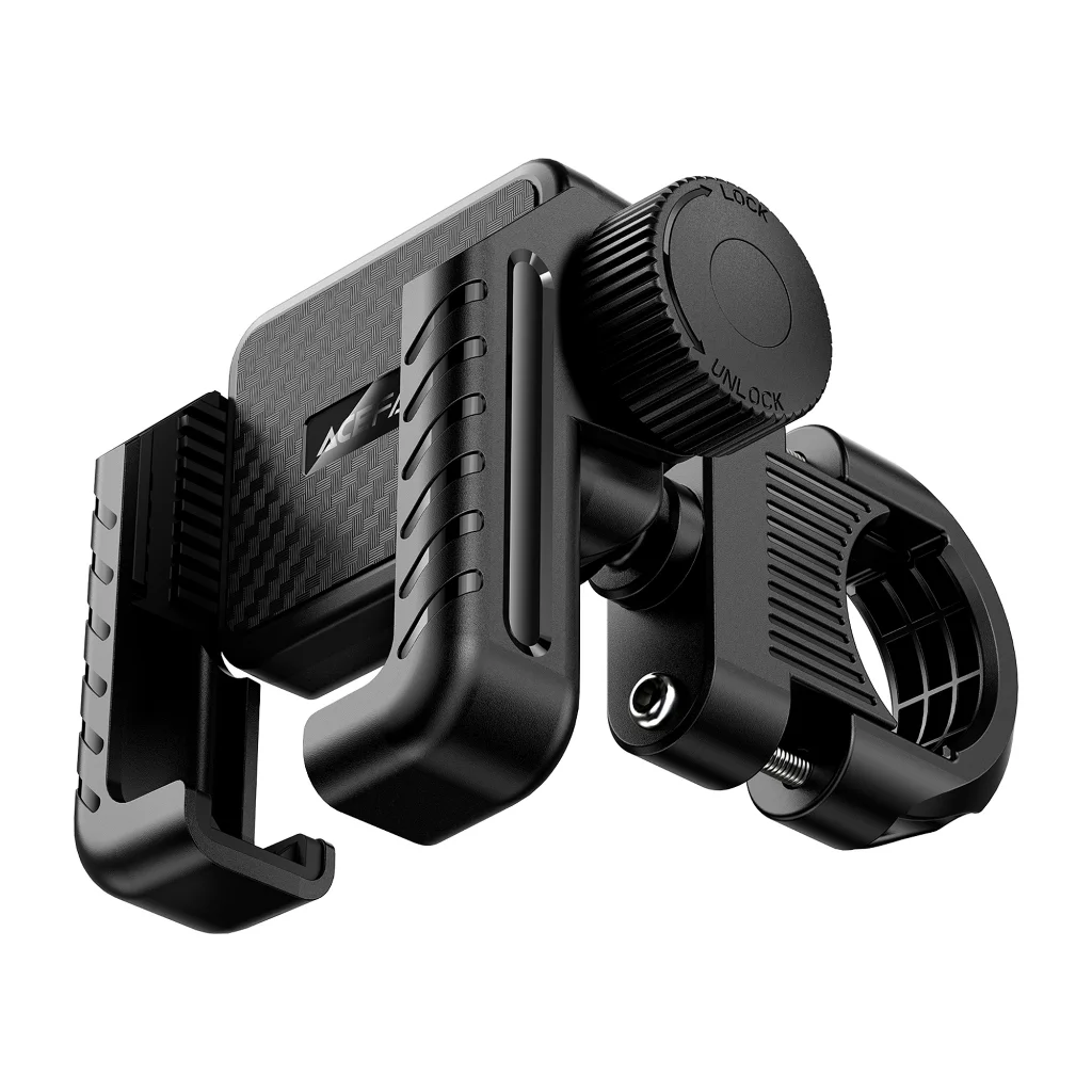 Acefast D58 ที่วางมือถือสำหรับจักรยาน / มอเตอร์ไซค์ Bicycle Phone Holder ปรับมุมได้ 360° กันสั่น ไม่บังกล้อง