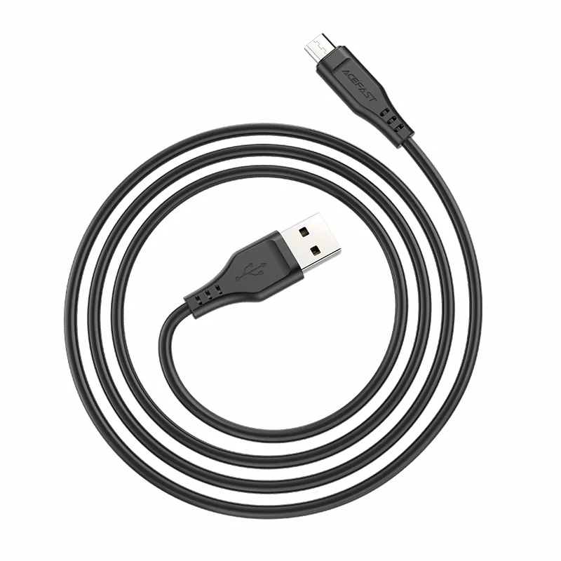 Acefast C3-09 สายชาร์จ Micro USB 2.4A USB-A สายยาว 1.2M ใช้งานทั่วไป สำหรับ Android อุปกรณ์ Micro USB