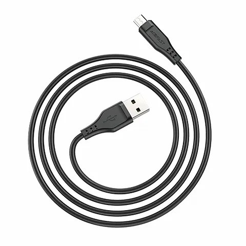 Acefast C3-09 สายชาร์จ Micro USB 2.4A USB-A สายยาว 1.2M ใช้งานทั่วไป สำหรับ Android อุปกรณ์ Micro USB