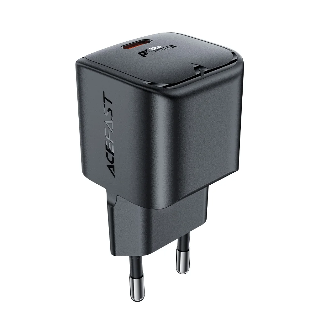 Acefast A77 หัวชาร์จเร็ว 30W GaN USB-C PD ขนาดเล็ก พกง่าย ชาร์จสมาร์ทโฟน Tablet และอุปกรณ์ทั่วไป