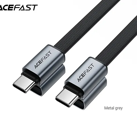 ACEFAST C27-04 สายชาร์จ Type C 60W ชาร์จเร็ว USB-C to USB-C สายแม่เหล็ก สายชาร์จมือถือ 1.2 เมตร