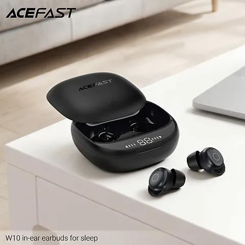 ACEFAST W10 หูฟังบลูทูธไร้สาย In-Ear สำหรับนอน Sleep Earbuds Bluetooth 6.0 ลดเสียงรบกวน รองรับ APP